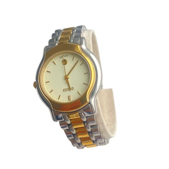 Authentic Gucci Two-Tone Stainless Steel Watch - Picture 3 of 11